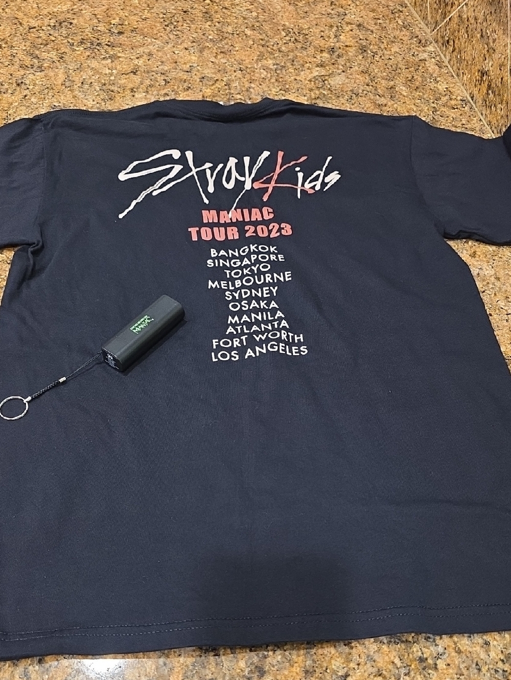 Stray Kids Maniac Tour 2023 Tee & Charger